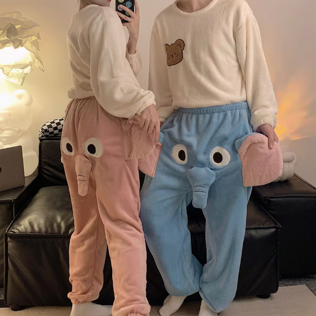 TrunkyPants™ – Elefantenrüssel-Pyjama